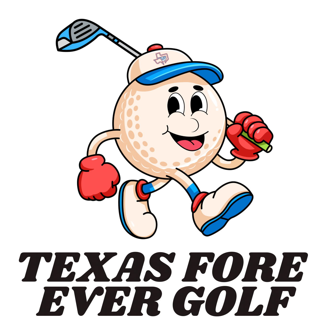 Rowdy Window Sticker Rowdy Golf Sticker – Texas Fore Ever Golf